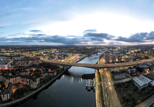 Kinston Bridge @ sundown