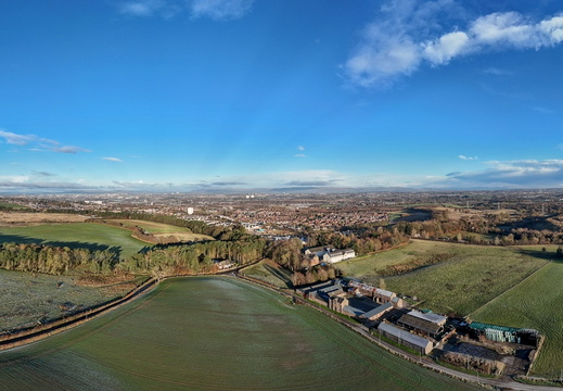 Looking West toward Glasgow