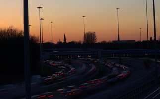 Tailback M8/M77 Exit