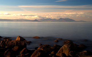 Arran from Dunure